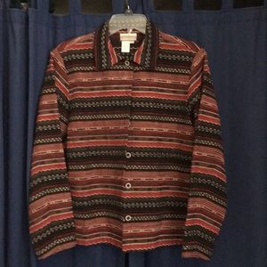 Lightweight striped jacket